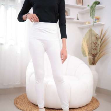Zahra Legging - Tiebymin Putih Zahra