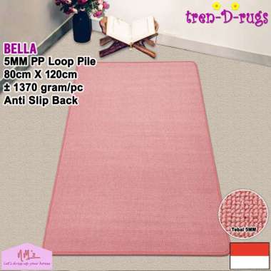 Tren-D-rugs Karpet polos alas lantai ruang tamu tidur permadani bulu sejadah sajadah minimalis anti