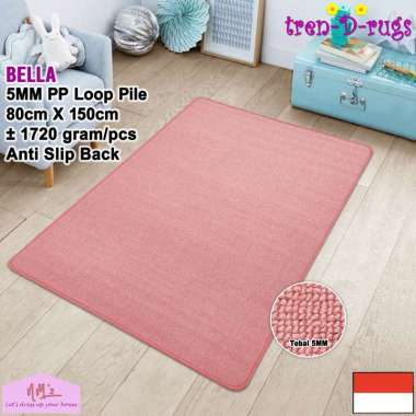 Tren-D-rugs Karpet polos alas lantai ruang tamu tidur permadani bulu sejadah sajadah minimalis anti