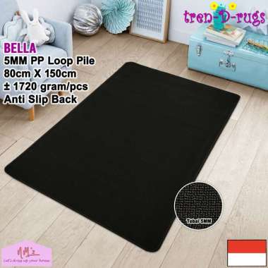 Tren-D-rugs Karpet polos alas lantai ruang tamu tidur permadani bulu sejadah sajadah minimalis anti 