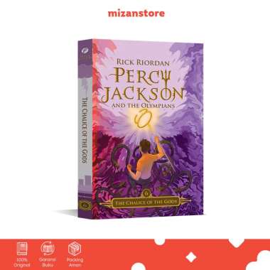 Mizan Buku Novel Percy Jackson 6 : The Chalice of The Gods - Rick Riordan