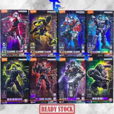 Buluke BLOKS Transformers ROTB Optimus Prime - Bumblebee - Scourge - Maximal - Optimus Primal Plamo 