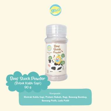 Grouu Beef Stock Powder Bubuk Kaldu Sapi 90gr
