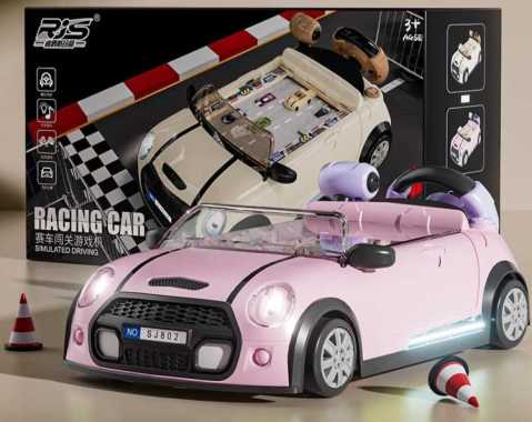 MAINAN ANAK lomba balap mobil belajar nyetir simulasi balapan mobil di layar RACING SPEED CAR ADVENT