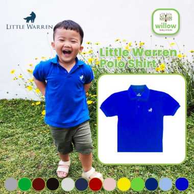 Kaos Polo Anak - Little Warren Polo Shirt (2) 4Y Biru Muda