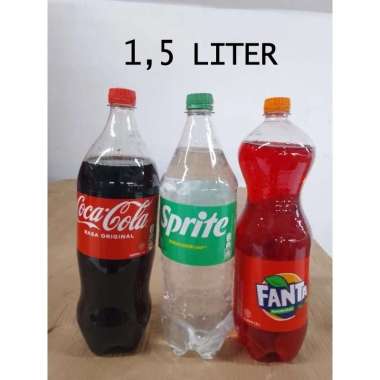 Coca cola Fanta Sprite 1500ml 1.5liter 1.5L