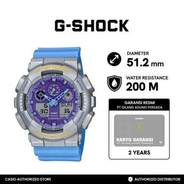 Jam Tangan Pria Casio G-SHOCK GA-100EU-8A2DR