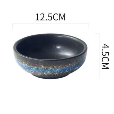 Hoomey Japan Series Mangkok Keramik (280ml) | Jepang Snack Ceramic Bowl Sereal Cemilan Sup Mie - HOR
