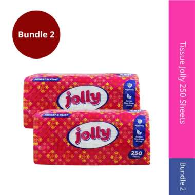 Tissue Jolly 250 Sheets Bundle 2
