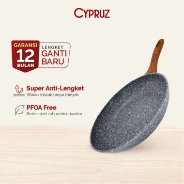 Cypruz Marble Series Gg.Coklat Kayu: Fry PAN 6X1 20 cm