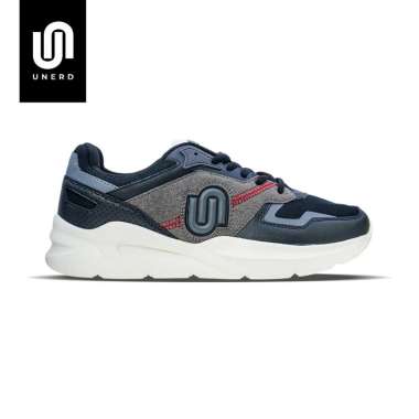 UNERD OFFICIAL | VIRTUS | INK BLACK | SEPATU SNEAKERS PRIA 45