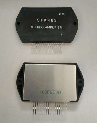 IC STK463 STK 463 2 Power 2 Channel AF Power Amp 25W Min