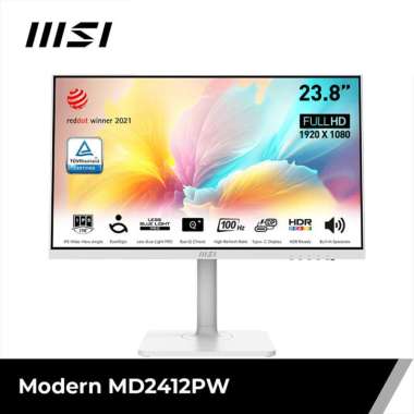 MSI Modern MD2412PW IPS FHD 100Hz 24''Inch Business Productivity Monitor