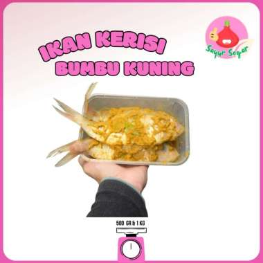 Sayur Segar - Ikan Kerisi Bumbu Kuning / Seasoned Kerisi Fish 500gr