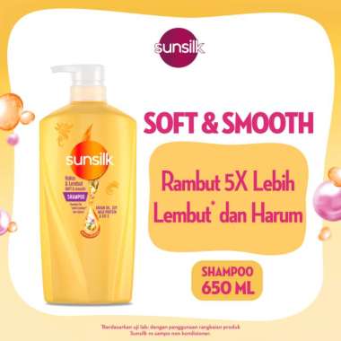 Promo Harga Sunsilk Shampoo Soft & Smooth 650 ml - Blibli