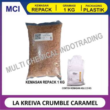 REPACK - CARAMEL LA KREIVA CRUMBLE FINE TOPPING 1 KG