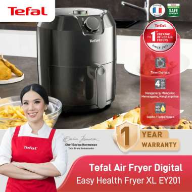 Tefal Easy Health Fryer XL - 4.2L (EY201866) - Air Fryer