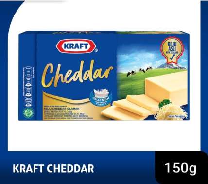 Promo Harga Kraft Cheese Cheddar 160 gr - Blibli
