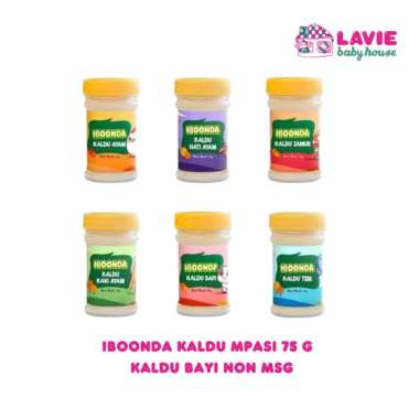 IBOONDA Kaldu MPASI 75 g / Kaldu Bayi Non MSG kaki ayam