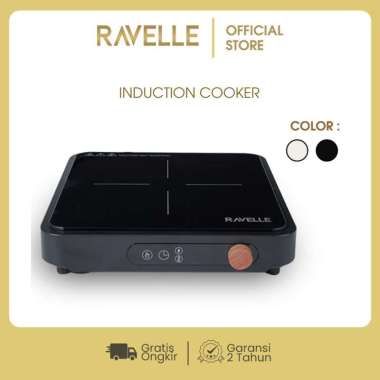 Ravelle Kompor Induksi Low Watt–Kompor Listrik Induksi Onyx Black
