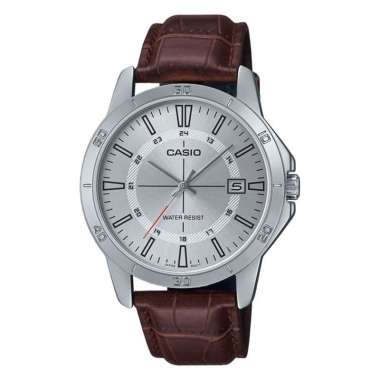 CASIO ORIGINAL - CASIO MTP-V004L-7CUDF - JAM TANGAN PRIA JAM PRIA LA - Kulit CASIO MTP-V004L-7C MTP 