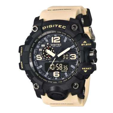 JAM TANGAN DIGITEC ORIGINAL - JAM DIGITEC DG-2093T WH DG 2093 JAM DIGITEC 2093 JAM TANGAN PRIA JAM P
