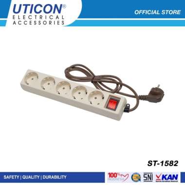Uticon ST-1582 Stop Kontak 5 LB