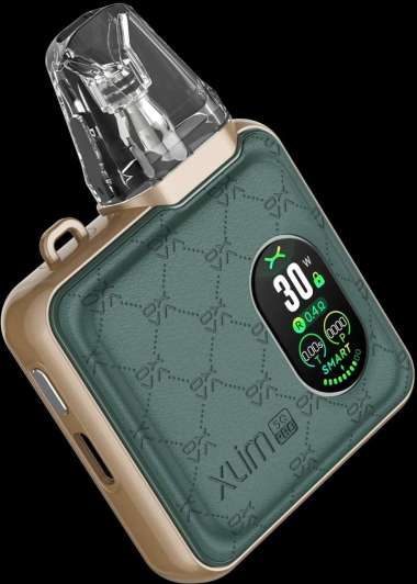 Xlim SQ Pro Pod Kit System 1200mAh By Oxva Green Leather null