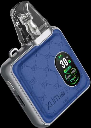 Xlim SQ Pro Pod Kit System 1200mAh By Oxva Blue Leather null