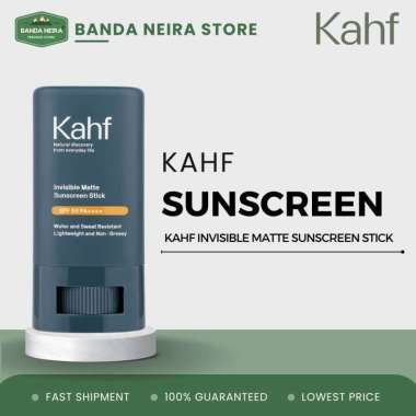 KAHF Invisible Matte Sunscreen Stick SPF 50 PA++++ / Sunblock Wajah