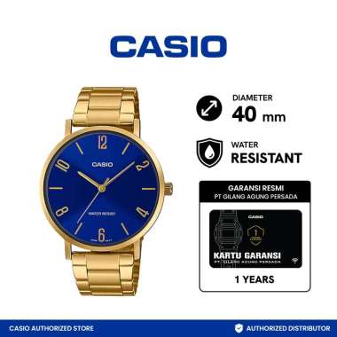 Jam Tangan Pria Casio MTP-VT01G-2B2UDF