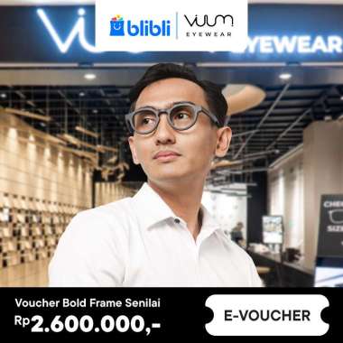 VIUUM Voucher Bold Frame Senilai Rp 2.600.000 VIUUM EYEWEAR - PIM 2