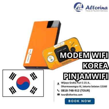ALTORINA Promo MODEM WIFI SOUTH KOREA - Unlimited - Tethering