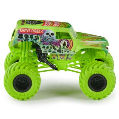 Mainan Mobil Monster Jam Vehicle 1:24 S21 Grave Diger