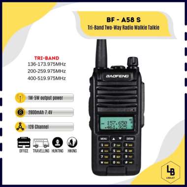 BAOFENG UV-98 PRO - Radio Handy Walkie Talkie Dual Band 10W Power BAOFENG A58S