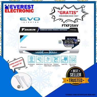 AC DAIKIN EVO INVERTER 1PK FTKF25AV14 - R32