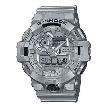 Jam Tangan Pria Casio G-Shock GA-700FF-8ADR Forgotten Future Series Digital Analog Dial Metalic Silv