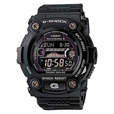 Jam Tangan Pria Casio G-Shock GW-7900B-1ER Men Tough Solar Digital Dial Black Resin Band