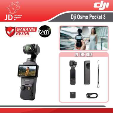 DJI Osmo Pocket 3 Creator Combo - Garansi Resmi - Dji Pocket 3 DJI POCKET 3 BASIC