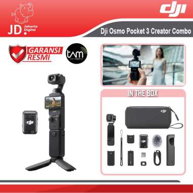 DJI Osmo Pocket 3 Creator Combo - Garansi Resmi - Dji Pocket 3 DJI POCKET 3 CREATOR COMBO