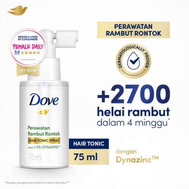 Dove Hair Tonic Spray Perawatan Rambut Rontok [75 mL]