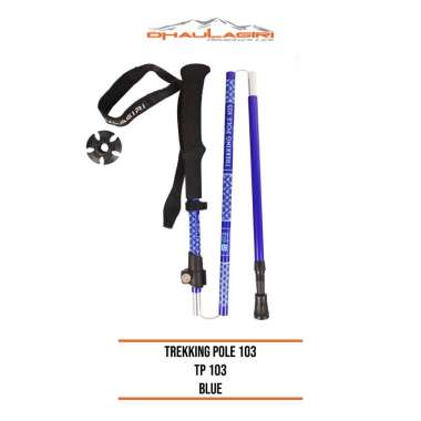 Dhaulagiri Trekking Pole 103 Trekking Pole Lipat Blue