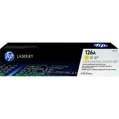 HP Toner 126A Yellow Original LaserJet Cartridge