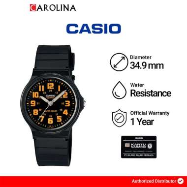 Jam Tangan Pria Casio General MQ-71-4B Black Dial Black Resin Band