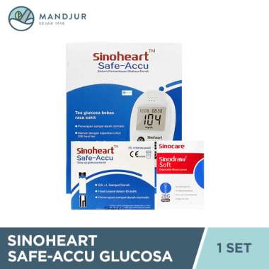 Sinoheart Safe-Accu Alat Cek Gula Darah