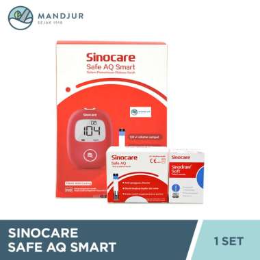 Sinocare Safe AQ Smart Alat Cek Gula Darah