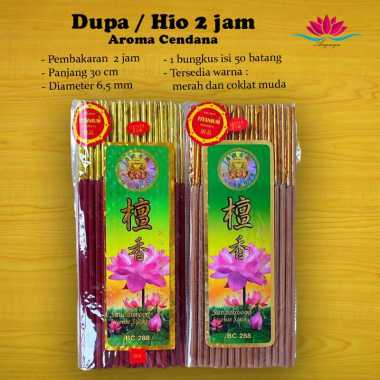 Dupa / Hio Besar 2 Jam Aroma Cendana / Sandalwood coklat