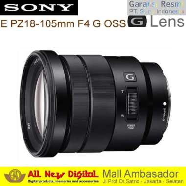 Sony E PZ 18–105mm F4 G OSS Lensa kamera