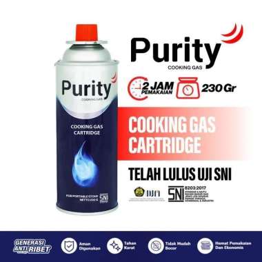 Gas Portable Butane Cartidge Purity Gas Kaleng 1Pcs