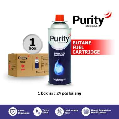 Gas Portable Butane Cartidge Purity Gas Kaleng 1 Dus/24pcs
